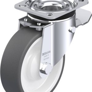 Blickle 293167 LK-POTH 125KA-1-ST Kółko skrętne z hamulcem Średnica koła: 125 mm Maksymalne obciążenie: 350 kg 1 szt.