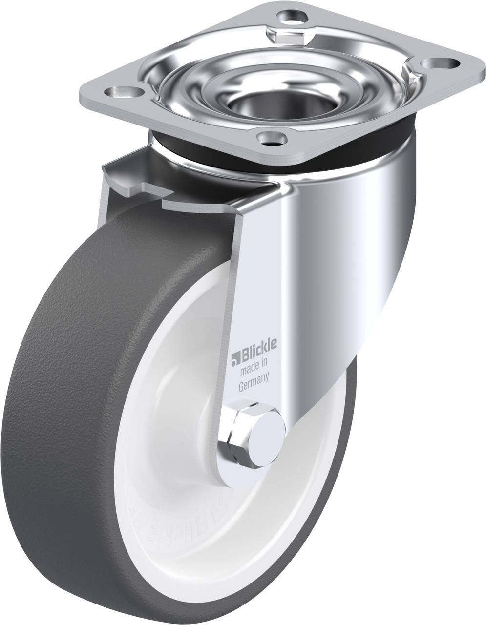 Blickle 252353 LK-POTH 125R-1 Kółko skrętne Średnica koła: 125 mm Maksymalne obciążenie: 350 kg 1 szt. - obrazek 1