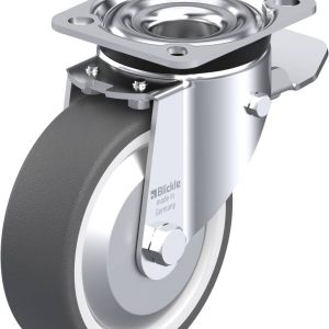 Blickle 327809 LK-POTH 125R-1-ST-FA Kółko skrętne z hamulcem Średnica koła: 125 mm Maksymalne obciążenie: 350 kg 1 szt.