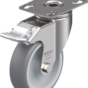Blickle 574764 LKPXA-TPA 101G-FI Kółko skrętne z hamulcem Średnica koła: 100 mm Maksymalne obciążenie: 110 kg 1 szt. Blickle 574764 LKPXA-TPA 101G-FI Kółko skrętne z hamulcem Średnica koła: 100 mm Maksymalne obciążenie: 110 kg 1 szt.