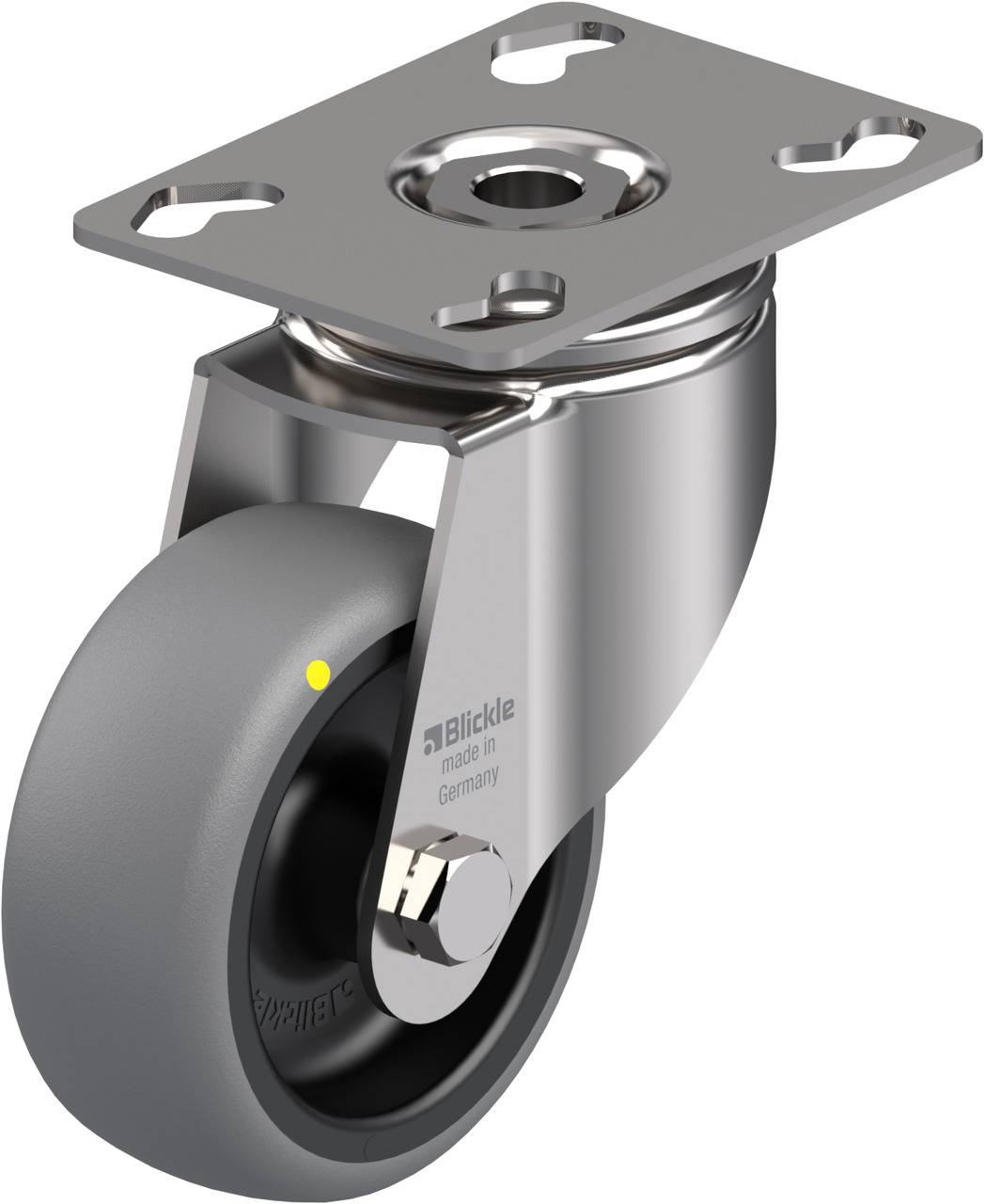 Blickle 624254 LKPXA-TPA 80G-ELS Kółko skrętne Średnica koła: 80 mm Maksymalne obciążenie: 65 kg 1 szt. - obrazek 1