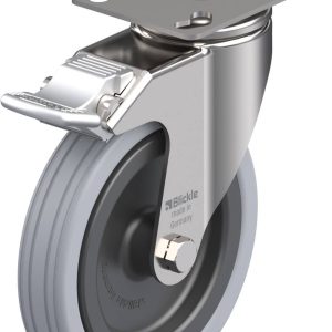 Blickle 291534 LKPXA-VPA 125G-FI Kółko skrętne z hamulcem Średnica koła: 125 mm Maksymalne obciążenie: 100 kg 1 szt.