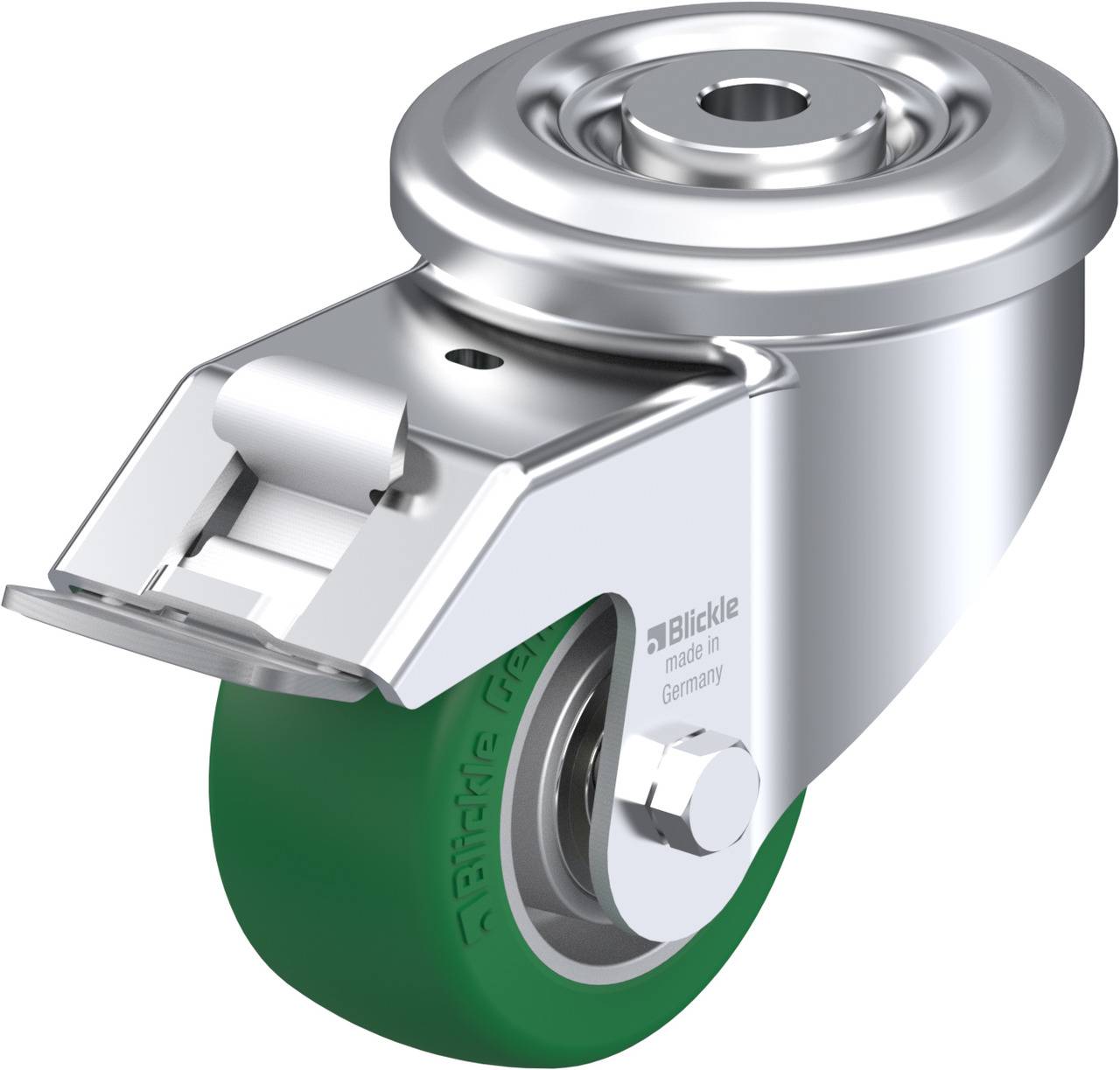 Blickle 754842 LKR-ALST 82K-FI Kółko skrętne z hamulcem Średnica koła: 80 mm Maksymalne obciążenie: 230 kg 1 szt. - obrazek 1