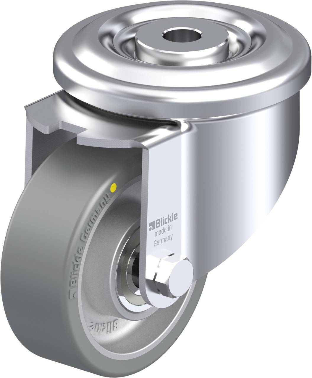 Blickle 734541 LKR-ALTH 80K-AS Kółko skrętne Średnica koła: 80 mm Maksymalne obciążenie: 200 kg 1 szt. - obrazek 1