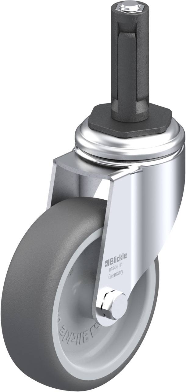 Blickle 848779 LKRA-PATH 101G-11-ER12 Kółko skrętne Średnica koła: 100 mm Maksymalne obciążenie: 120 kg 1 szt. - obrazek 1