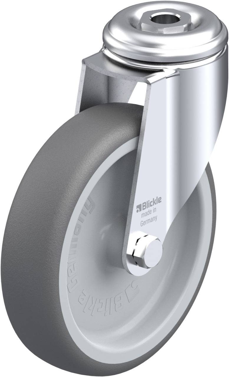 Blickle 846955 LKRA-PATH 126G Kółko skrętne Średnica koła: 125 mm Maksymalne obciążenie: 120 kg 1 szt. - obrazek 1