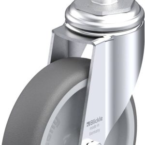 Blickle 848855 LKRA-PATH 126G-11-E12 Kółko skrętne Średnica koła: 125 mm Maksymalne obciążenie: 120 kg 1 szt. Blickle 848855 LKRA-PATH 126G-11-E12 Kółko skrętne Średnica koła: 125 mm Maksymalne obciążenie: 120 kg 1 szt.