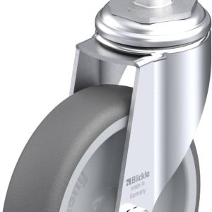 Blickle 848856 LKRA-PATH 126G-11-E13 Kółko skrętne Średnica koła: 125 mm Maksymalne obciążenie: 120 kg 1 szt. Blickle 848856 LKRA-PATH 126G-11-E13 Kółko skrętne Średnica koła: 125 mm Maksymalne obciążenie: 120 kg 1 szt.