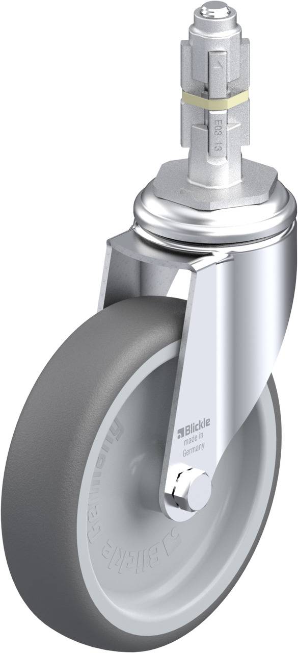 Blickle 848856 LKRA-PATH 126G-11-E13 Kółko skrętne Średnica koła: 125 mm Maksymalne obciążenie: 120 kg 1 szt. - obrazek 1