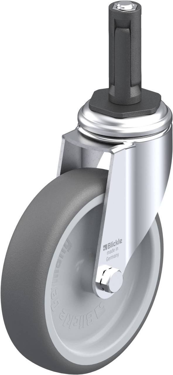 Blickle 848860 LKRA-PATH 126G-11-ER12 Kółko skrętne Średnica koła: 125 mm Maksymalne obciążenie: 120 kg 1 szt. - obrazek 1