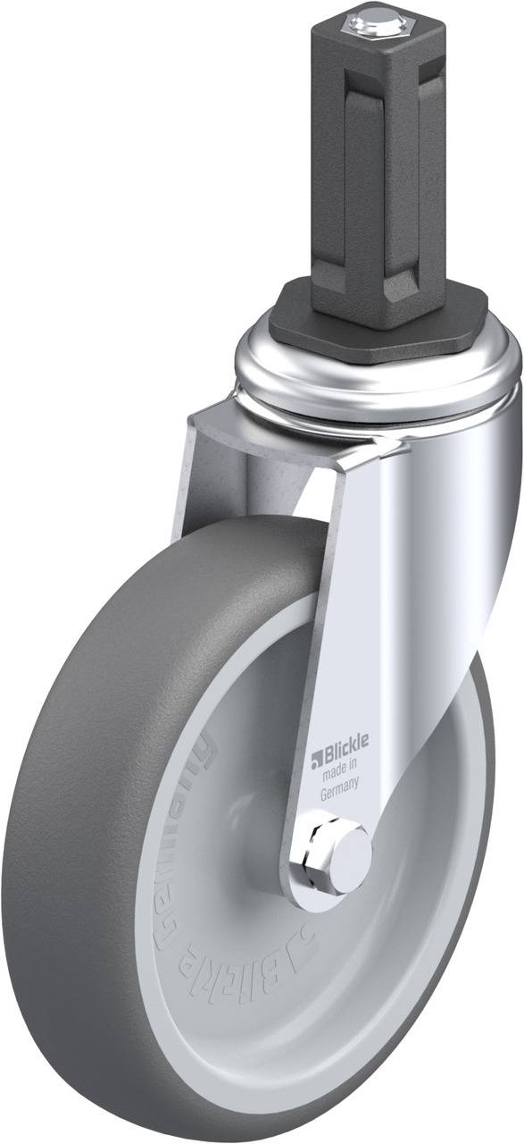 Blickle 848865 LKRA-PATH 126G-11-EV13 Kółko skrętne Średnica koła: 125 mm Maksymalne obciążenie: 120 kg 1 szt. - obrazek 1