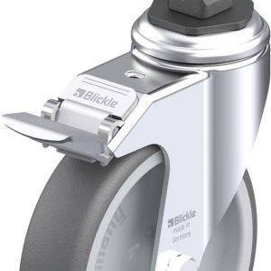 Blickle 848850 LKRA-PATH 126G-11-FI-EV13 Kółko skrętne z hamulcem Średnica koła: 125 mm Maksymalne obciążenie: 120 kg 1 Blickle 848850 LKRA-PATH 126G-11-FI-EV13 Kółko skrętne z hamulcem Średnica koła: 125 mm Maksymalne obciążenie: 120 kg 1