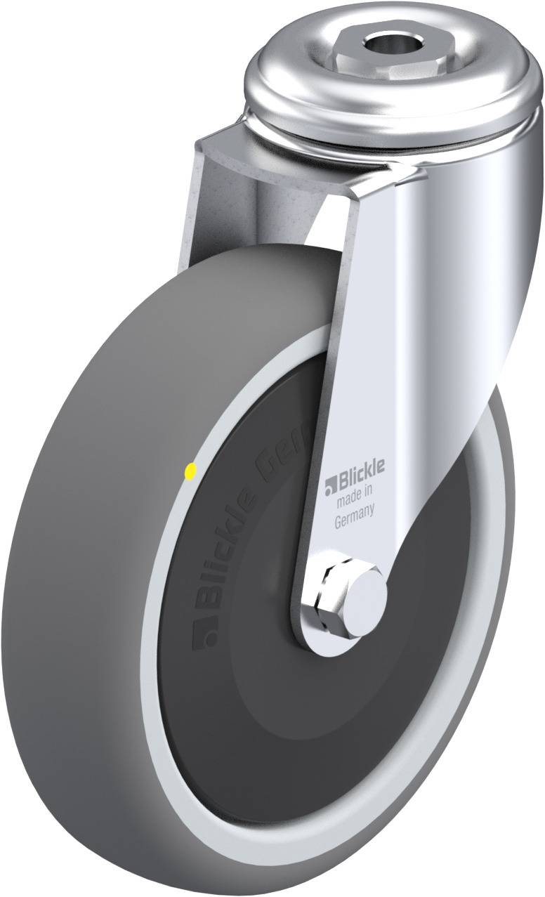 Blickle 848896 LKRA-PATH 126KF-11-ELS Kółko skrętne Średnica koła: 125 mm Maksymalne obciążenie: 120 kg 1 szt. - obrazek 1