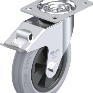 Blickle 615260 LE-VPP 180G-FI-SG Kółko skrętne z hamulcem Średnica koła: 180 mm Maksymalne obciążenie: 170 kg 1 szt. Blickle 615260 LE-VPP 180G-FI-SG Kółko skrętne z hamulcem Średnica koła: 180 mm Maksymalne obciążenie: 170 kg 1 szt.