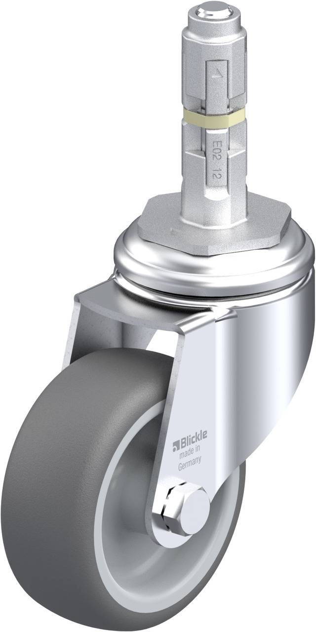 Blickle 414581 LKRA-PATH 80G-11-E12 Kółko skrętne Średnica koła: 80 mm Maksymalne obciążenie: 120 kg 1 szt. - obrazek 1