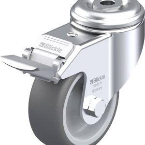 Blickle 576389 LKRA-PATH 80G-11-FI Kółko skrętne z hamulcem Średnica koła: 80 mm Maksymalne obciążenie: 120 kg 1 szt.