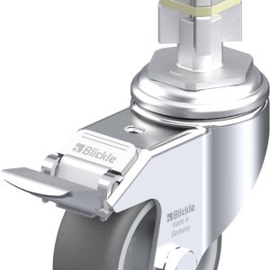 Blickle 502625 LKRA-PATH 80G-11-FI-E15 Kółko skrętne z hamulcem Średnica koła: 80 mm Maksymalne obciążenie: 120 kg 1 szt Blickle 502625 LKRA-PATH 80G-11-FI-E15 Kółko skrętne z hamulcem Średnica koła: 80 mm Maksymalne obciążenie: 120 kg 1 szt