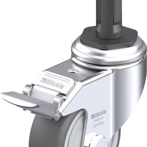 Blickle 848725 LKRA-PATH 80KF-11-FI-ER12 Kółko skrętne z hamulcem Średnica koła: 80 mm Maksymalne obciążenie: 120 kg 1 s Blickle 848725 LKRA-PATH 80KF-11-FI-ER12 Kółko skrętne z hamulcem Średnica koła: 80 mm Maksymalne obciążenie: 120 kg 1 s