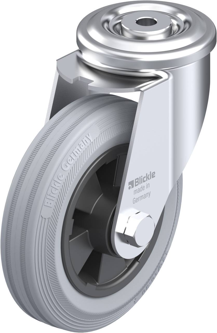 Blickle 698373 LER-VPP 150R-SG Kółko skrętne Średnica koła: 150 mm Maksymalne obciążenie: 135 kg 1 szt. - obrazek 1