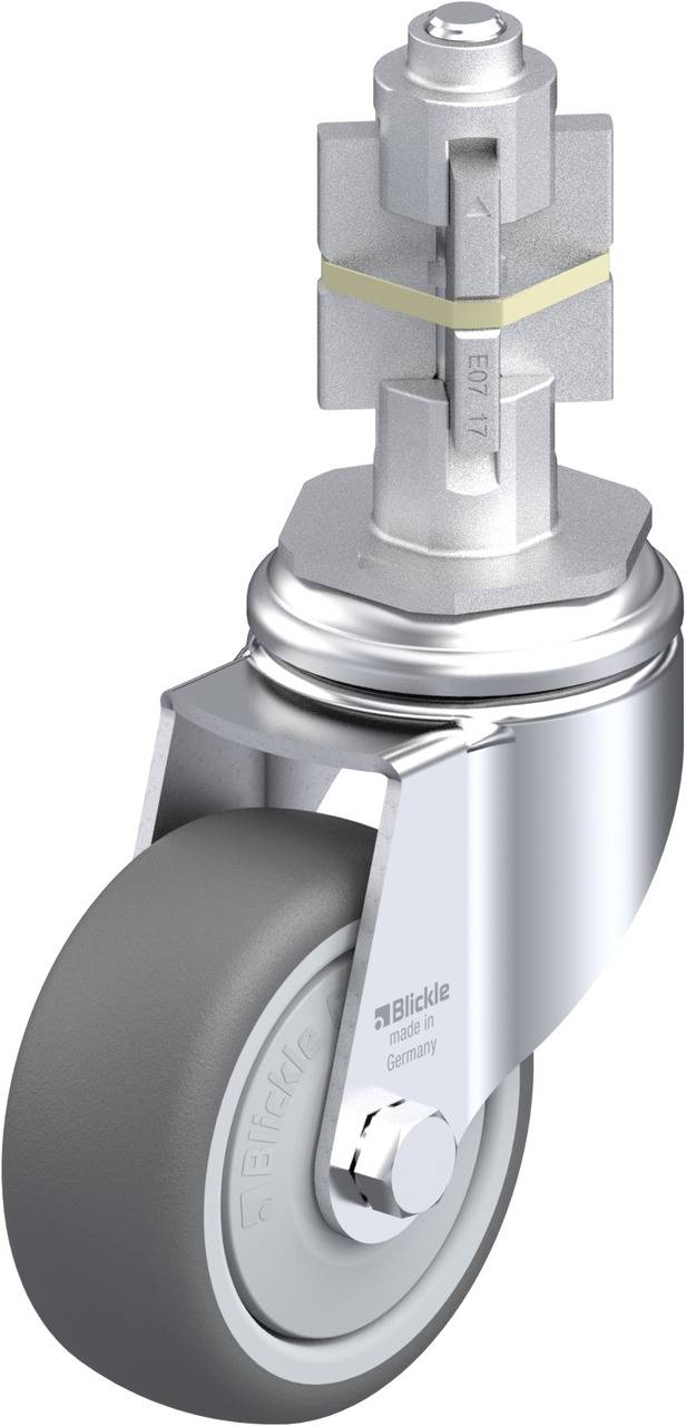 Blickle 848746 LKRA-PATH 80KF-11-E17 Kółko skrętne Średnica koła: 80 mm Maksymalne obciążenie: 120 kg 1 szt. - obrazek 1