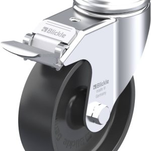 Blickle 576678 LKRA-POA 100G-11-FI Kółko skrętne z hamulcem Średnica koła: 100 mm Maksymalne obciążenie: 120 kg 1 szt.