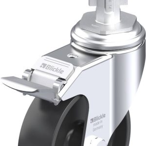 Blickle 314591 LKRA-POA 100G-11-FI-E14 Kółko skrętne z hamulcem Średnica koła: 100 mm Maksymalne obciążenie: 120 kg 1 sz