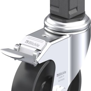 Blickle 849007 LKRA-POA 100G-11-FI-EV17 Kółko skrętne z hamulcem Średnica koła: 100 mm Maksymalne obciążenie: 120 kg 1 s