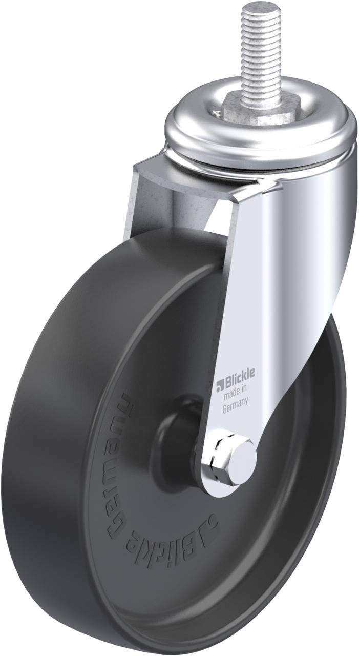 Blickle 335554 LKRA-POA 125G-GS12 Kółko skrętne Średnica koła: 125 mm Maksymalne obciążenie: 120 kg 1 szt. - obrazek 1