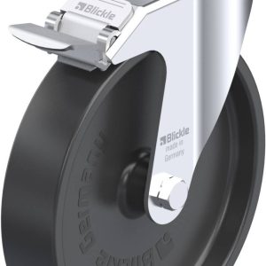 Blickle 576868 LKRA-POA 150G-11-FI Kółko skrętne z hamulcem Średnica koła: 150 mm Maksymalne obciążenie: 110 kg 1 szt. Blickle 576868 LKRA-POA 150G-11-FI Kółko skrętne z hamulcem Średnica koła: 150 mm Maksymalne obciążenie: 110 kg 1 szt.