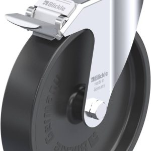 Blickle 310573 LKRA-POA 150G-FI Kółko skrętne z hamulcem Średnica koła: 150 mm Maksymalne obciążenie: 110 kg 1 szt. Blickle 310573 LKRA-POA 150G-FI Kółko skrętne z hamulcem Średnica koła: 150 mm Maksymalne obciążenie: 110 kg 1 szt.