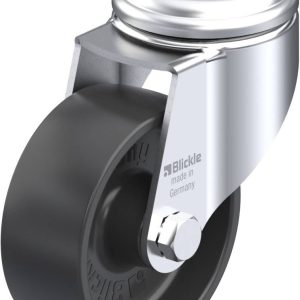 Blickle 576504 LKRA-POA 80G Kółko skrętne Średnica koła: 80 mm Maksymalne obciążenie: 120 kg 1 szt.