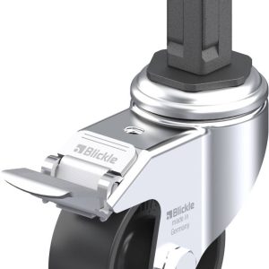 Blickle 848988 LKRA-POA 80G-11-FI-EV13 Kółko skrętne z hamulcem Średnica koła: 80 mm Maksymalne obciążenie: 120 kg 1 szt