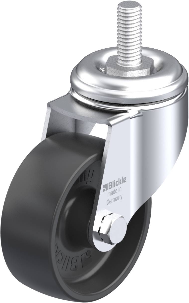 Blickle 613869 LKRA-POA 80G-GS12 Kółko skrętne Średnica koła: 80 mm Maksymalne obciążenie: 120 kg 1 szt. - obrazek 1