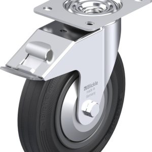 Blickle 522458 LE-VPP 200G-FI-FA Kółko skrętne z hamulcem Średnica koła: 200 mm Maksymalne obciążenie: 205 kg 1 szt.