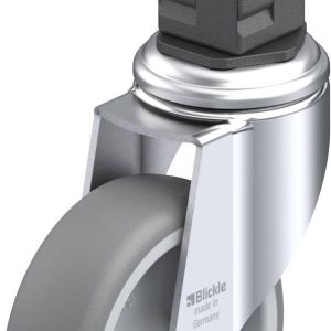 Blickle 845500 LKRA-TPA 101G-11-EV17 Kółko skrętne Średnica koła: 100 mm Maksymalne obciążenie: 110 kg 1 szt. Blickle 845500 LKRA-TPA 101G-11-EV17 Kółko skrętne Średnica koła: 100 mm Maksymalne obciążenie: 110 kg 1 szt.
