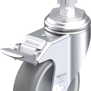 Blickle 519033 LKRA-TPA 101G-11-FI-E13 Kółko skrętne z hamulcem Średnica koła: 100 mm Maksymalne obciążenie: 110 kg 1 sz