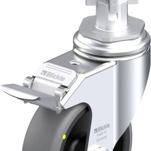 Blickle 750709 LKRA-TPA 101G-11-FI-ELS-E17 Kółko skrętne z hamulcem Średnica koła: 100 mm Maksymalne obciążenie: 70 kg 1 Blickle 750709 LKRA-TPA 101G-11-FI-ELS-E17 Kółko skrętne z hamulcem Średnica koła: 100 mm Maksymalne obciążenie: 70 kg 1
