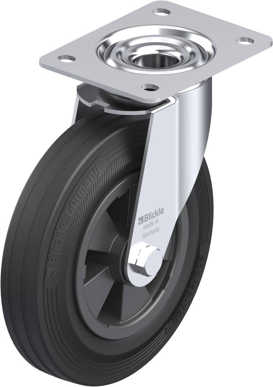 Blickle 323 LE-VPP 200R Kółko skrętne Średnica koła: 200 mm Maksymalne obciążenie: 205 kg 1 szt. - obrazek 1
