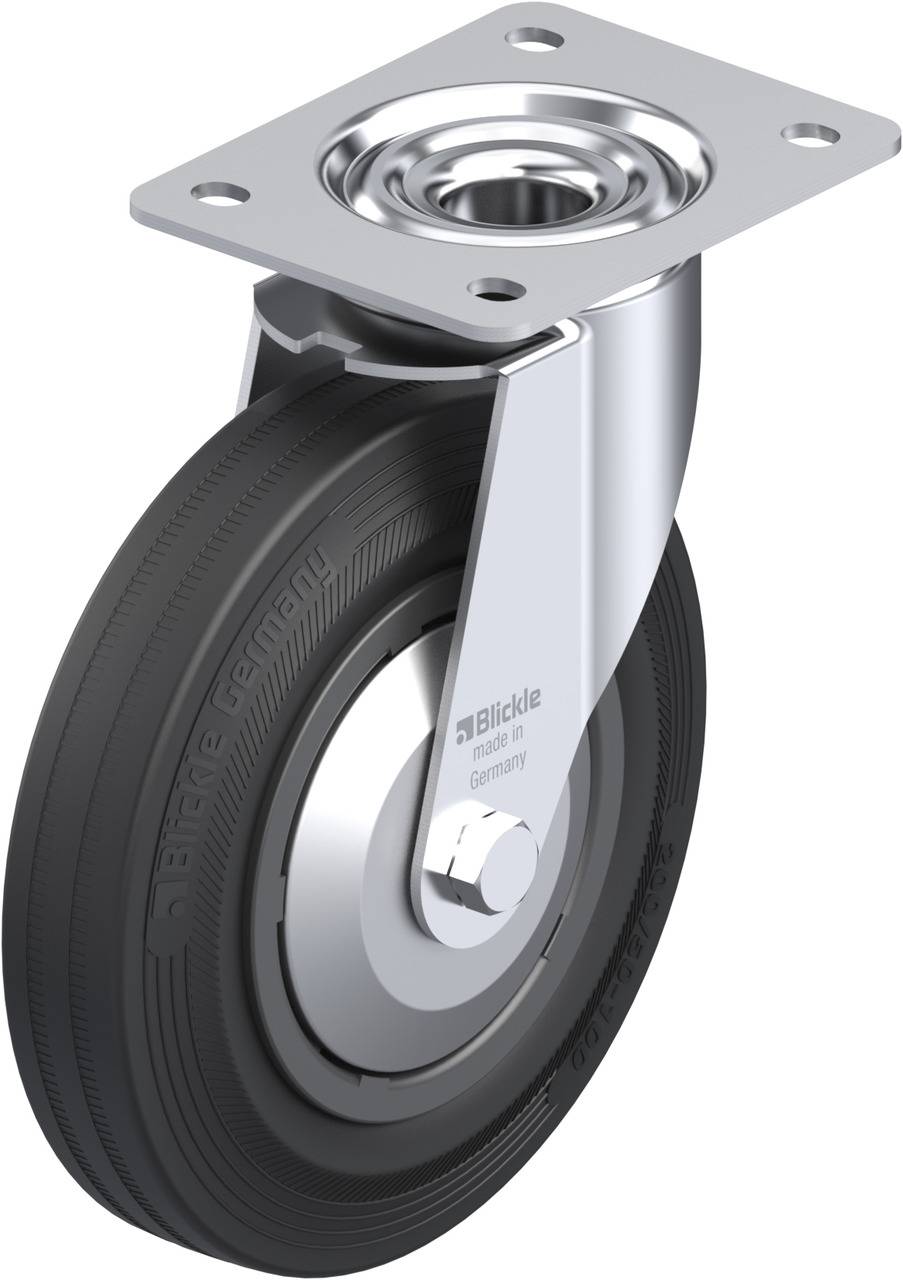 Blickle 474171 LE-VPP 200R-FA Kółko skrętne Średnica koła: 200 mm Maksymalne obciążenie: 205 kg 1 szt. - obrazek 1
