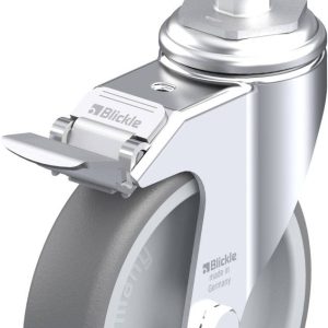 Blickle 569293 LKRA-TPA 126G-11-FI-E15 Kółko skrętne z hamulcem Średnica koła: 125 mm Maksymalne obciążenie: 120 kg 1 sz Blickle 569293 LKRA-TPA 126G-11-FI-E15 Kółko skrętne z hamulcem Średnica koła: 125 mm Maksymalne obciążenie: 120 kg 1 sz