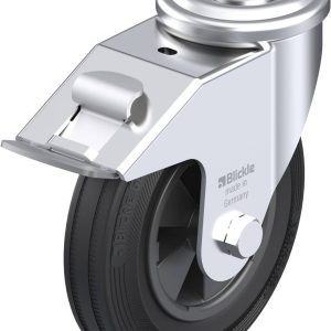 Blickle 554196 LER-VPP 160G-FI Kółko skrętne z hamulcem Średnica koła: 160 mm Maksymalne obciążenie: 135 kg 1 szt. Blickle 554196 LER-VPP 160G-FI Kółko skrętne z hamulcem Średnica koła: 160 mm Maksymalne obciążenie: 135 kg 1 szt.