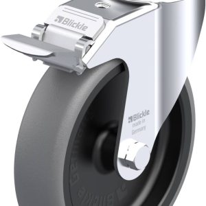 Blickle 676320 LKRA-TPA 126G-11-FI-ELS Kółko skrętne z hamulcem Średnica koła: 125 mm Maksymalne obciążenie: 80 kg 1 szt Blickle 676320 LKRA-TPA 126G-11-FI-ELS Kółko skrętne z hamulcem Średnica koła: 125 mm Maksymalne obciążenie: 80 kg 1 szt