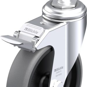 Blickle 747462 LKRA-TPA 126G-11-FI-ELS-E11 Kółko skrętne z hamulcem Średnica koła: 125 mm Maksymalne obciążenie: 80 kg 1 Blickle 747462 LKRA-TPA 126G-11-FI-ELS-E11 Kółko skrętne z hamulcem Średnica koła: 125 mm Maksymalne obciążenie: 80 kg 1