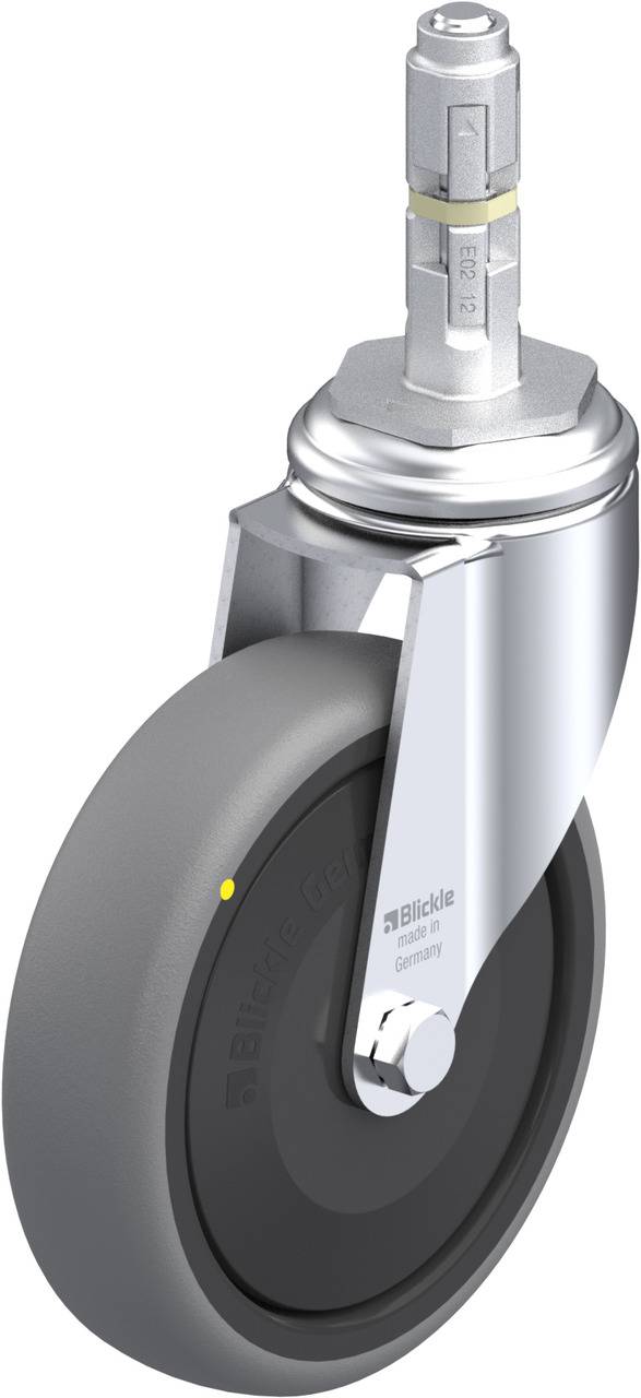 Blickle 709550 LKRA-TPA 126KF-11-ELS-E12 Kółko skrętne Średnica koła: 125 mm Maksymalne obciążenie: 80 kg 1 szt. - obrazek 1