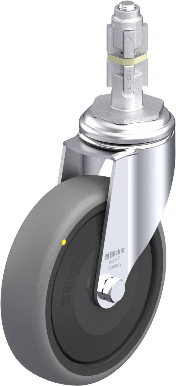 Blickle 750730 LKRA-TPA 126KF-11-ELS-E13 Kółko skrętne Średnica koła: 125 mm Maksymalne obciążenie: 80 kg 1 szt. - obrazek 1