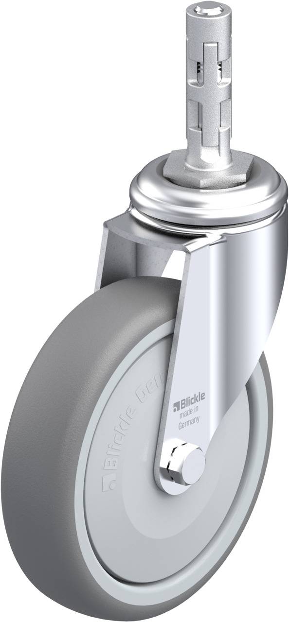 Blickle 657635 LKRA-TPA 126KF-11-E11 Kółko skrętne Średnica koła: 125 mm Maksymalne obciążenie: 120 kg 1 szt. - obrazek 1