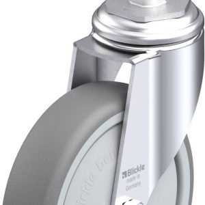 Blickle 633396 LKRA-TPA 126KF-11-E12 Kółko skrętne Średnica koła: 125 mm Maksymalne obciążenie: 120 kg 1 szt. Blickle 633396 LKRA-TPA 126KF-11-E12 Kółko skrętne Średnica koła: 125 mm Maksymalne obciążenie: 120 kg 1 szt.