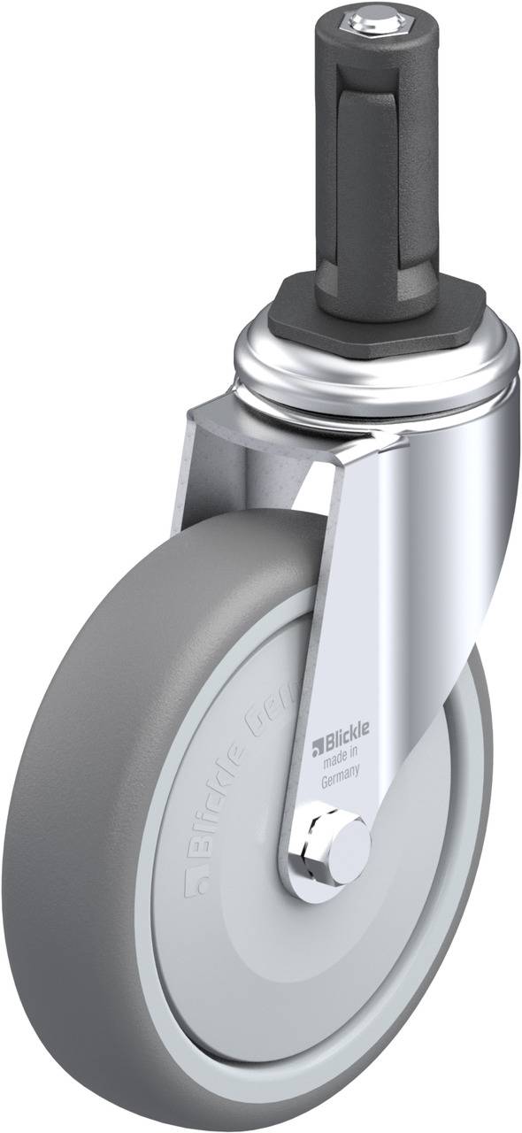 Blickle 847911 LKRA-TPA 126KF-11-ER13 Kółko skrętne Średnica koła: 125 mm Maksymalne obciążenie: 120 kg 1 szt. - obrazek 1