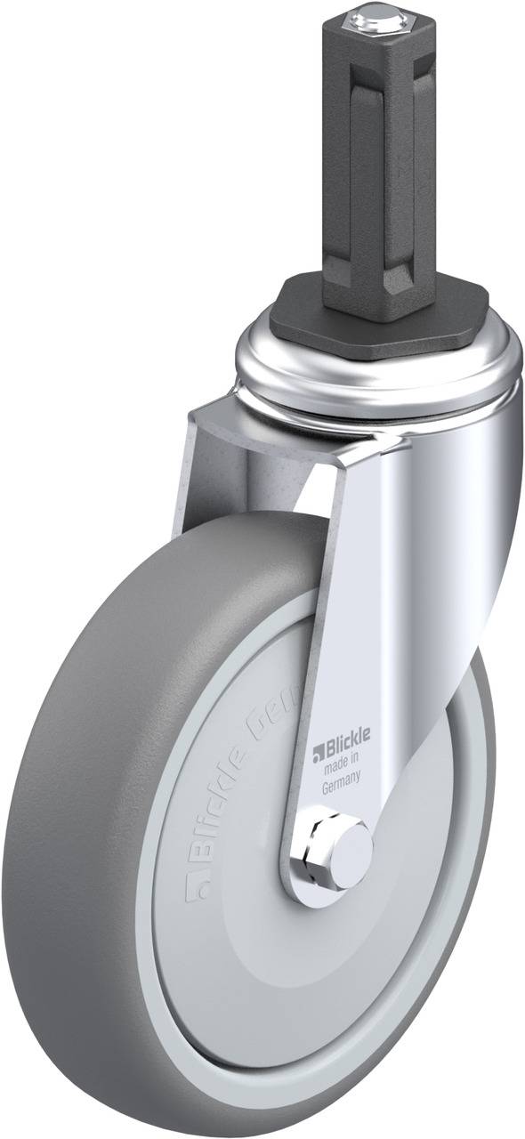 Blickle 847914 LKRA-TPA 126KF-11-EV12 Kółko skrętne Średnica koła: 125 mm Maksymalne obciążenie: 120 kg 1 szt. - obrazek 1