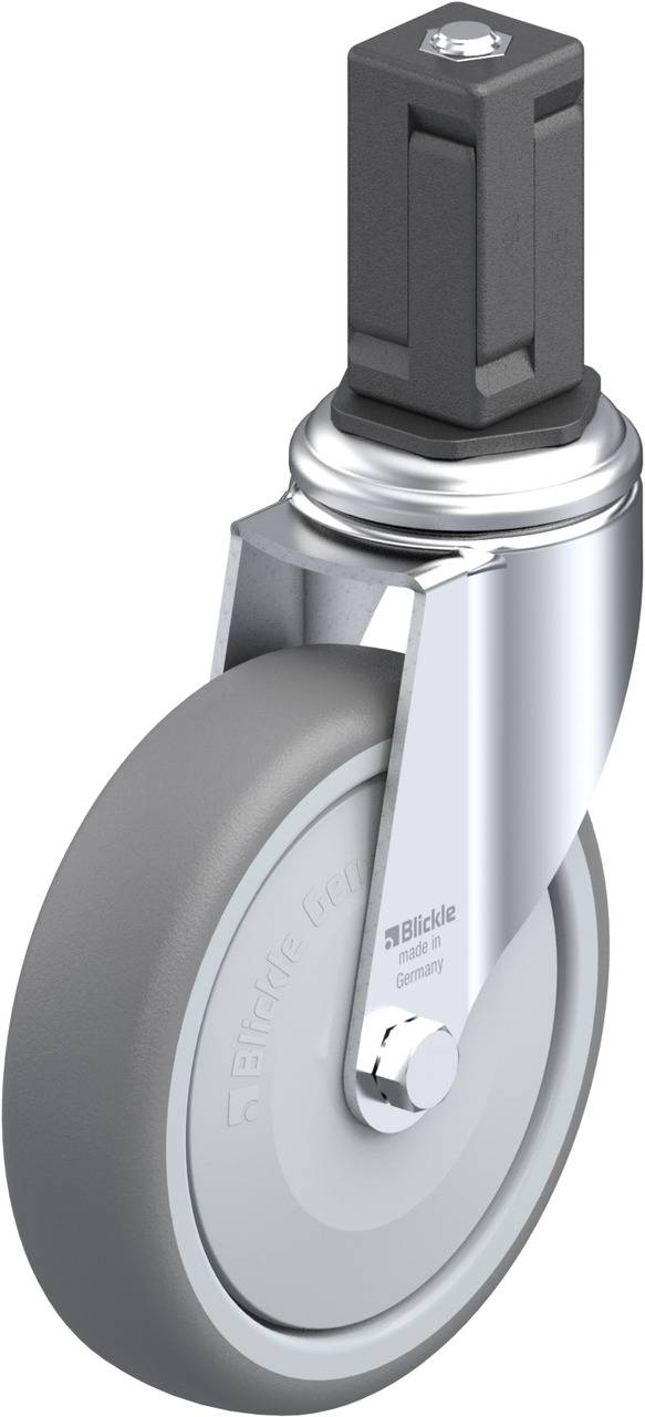 Blickle 847915 LKRA-TPA 126KF-11-EV15 Kółko skrętne Średnica koła: 125 mm Maksymalne obciążenie: 120 kg 1 szt. - obrazek 1
